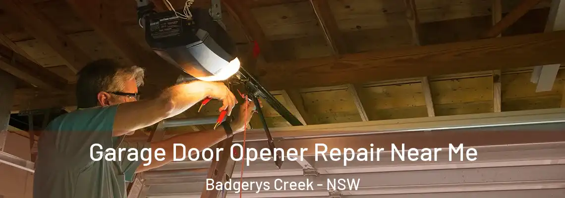 Garage Door Opener Repair Near Me Badgerys Creek - NSW