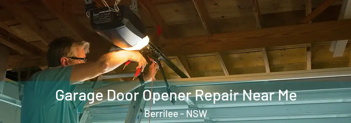 Garage Door Opener Repair Near Me Berrilee - NSW