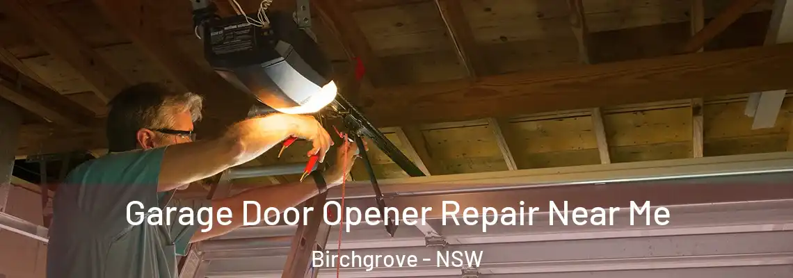 Garage Door Opener Repair Near Me Birchgrove - NSW