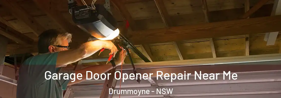 Garage Door Opener Repair Near Me Drummoyne - NSW