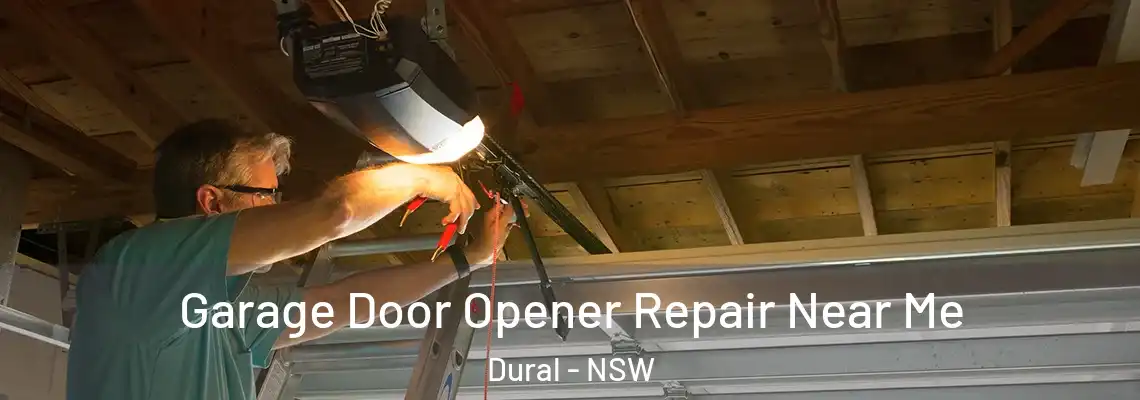 Garage Door Opener Repair Near Me Dural - NSW