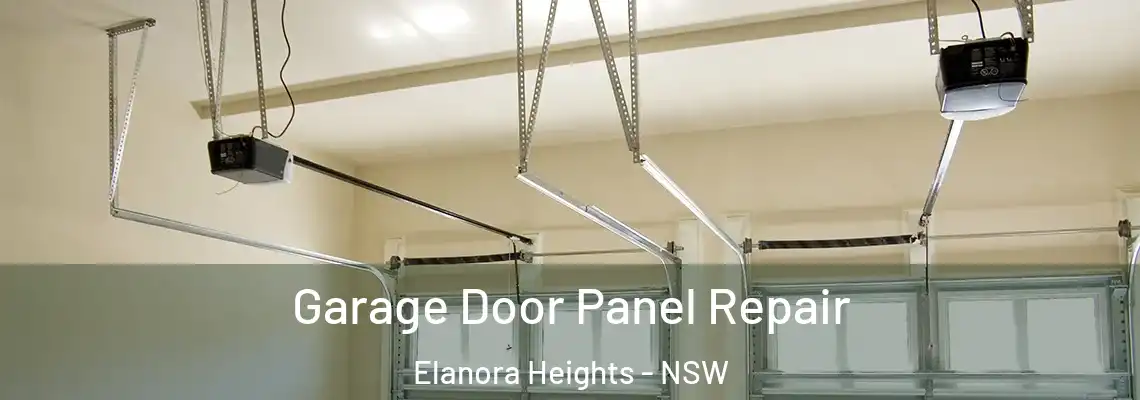 Garage Door Panel Repair Elanora Heights - NSW