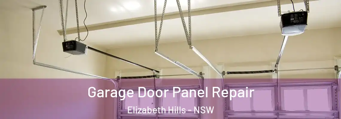 Garage Door Panel Repair Elizabeth Hills - NSW