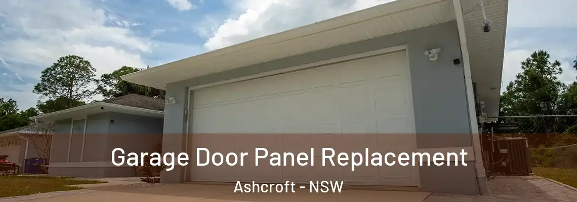 Garage Door Panel Replacement Ashcroft - NSW