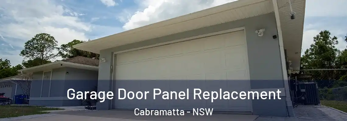Garage Door Panel Replacement Cabramatta - NSW