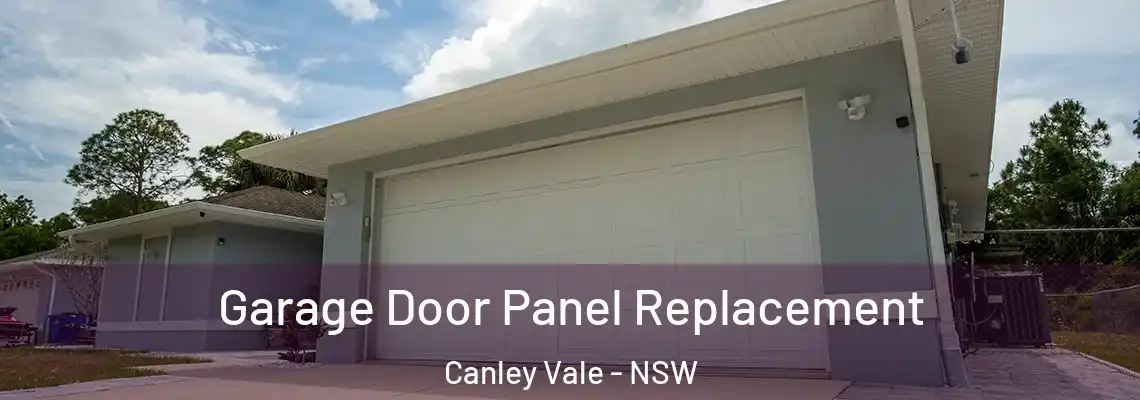 Garage Door Panel Replacement Canley Vale - NSW