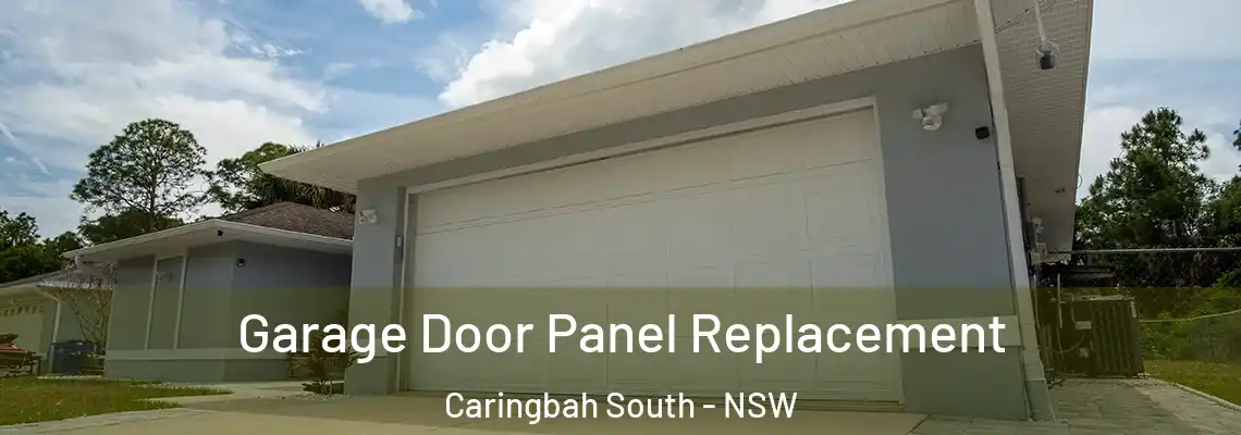 Garage Door Panel Replacement Caringbah South - NSW
