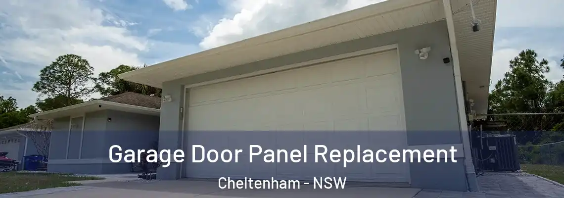 Garage Door Panel Replacement Cheltenham - NSW
