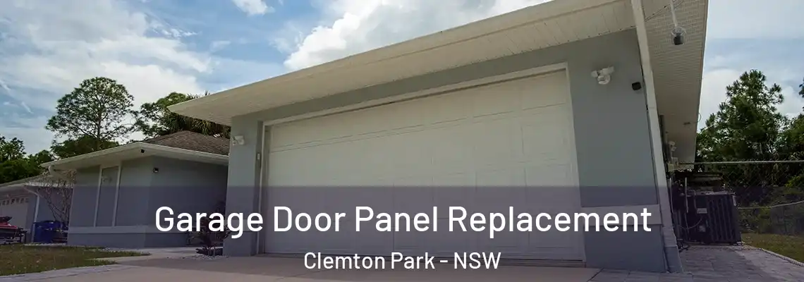 Garage Door Panel Replacement Clemton Park - NSW