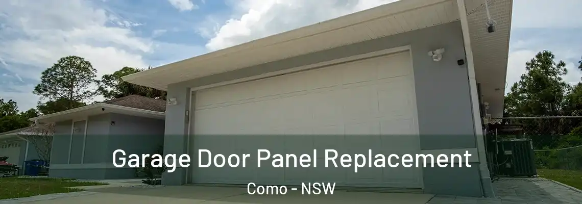 Garage Door Panel Replacement Como - NSW