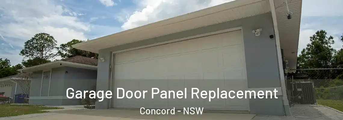 Garage Door Panel Replacement Concord - NSW