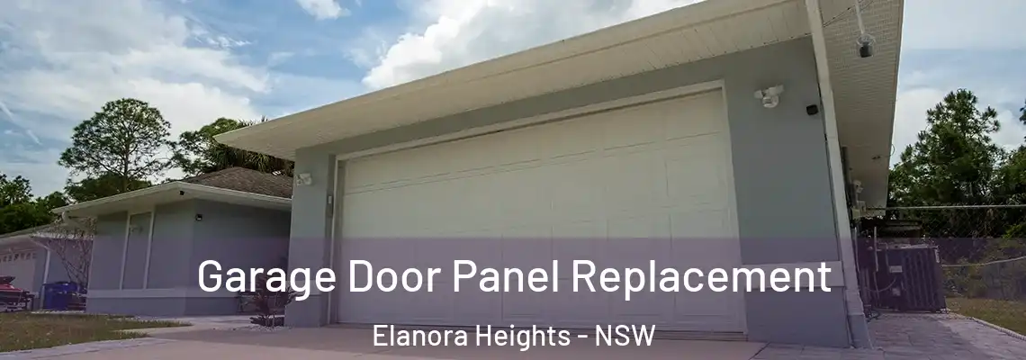 Garage Door Panel Replacement Elanora Heights - NSW