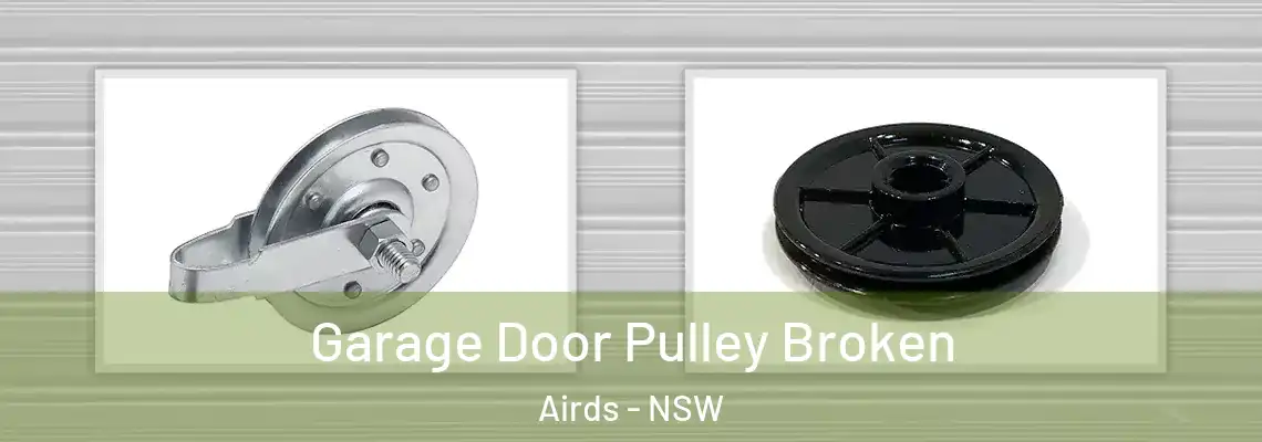 Garage Door Pulley Broken Airds - NSW