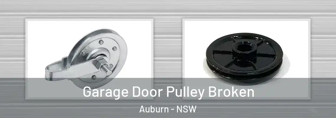Garage Door Pulley Broken Auburn - NSW