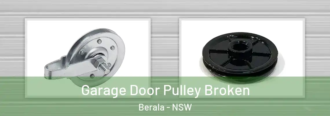 Garage Door Pulley Broken Berala - NSW