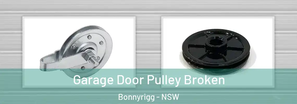 Garage Door Pulley Broken Bonnyrigg - NSW
