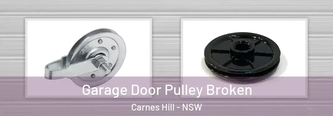  Garage Door Pulley Broken Carnes Hill - NSW