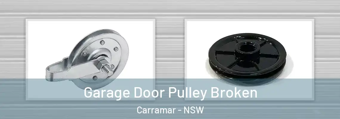 Garage Door Pulley Broken Carramar - NSW