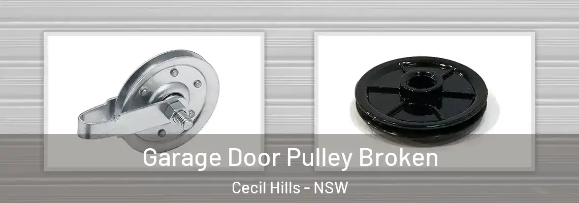Garage Door Pulley Broken Cecil Hills - NSW