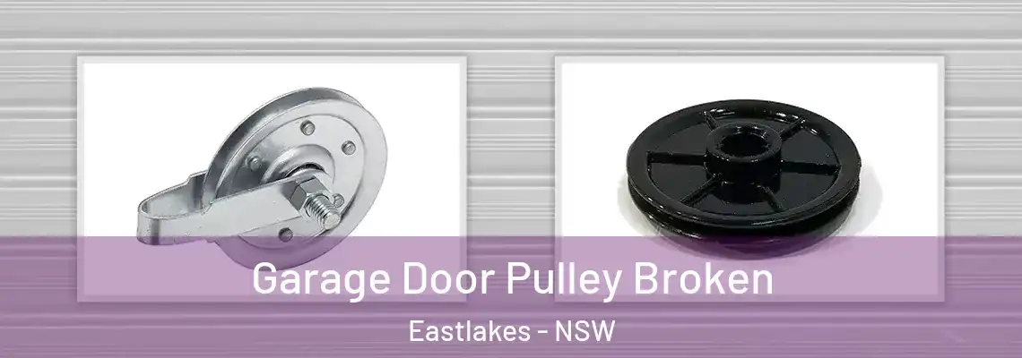 Garage Door Pulley Broken Eastlakes - NSW
