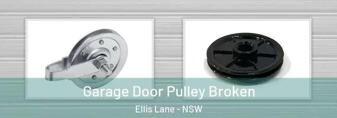 Garage Door Pulley Broken Ellis Lane - NSW