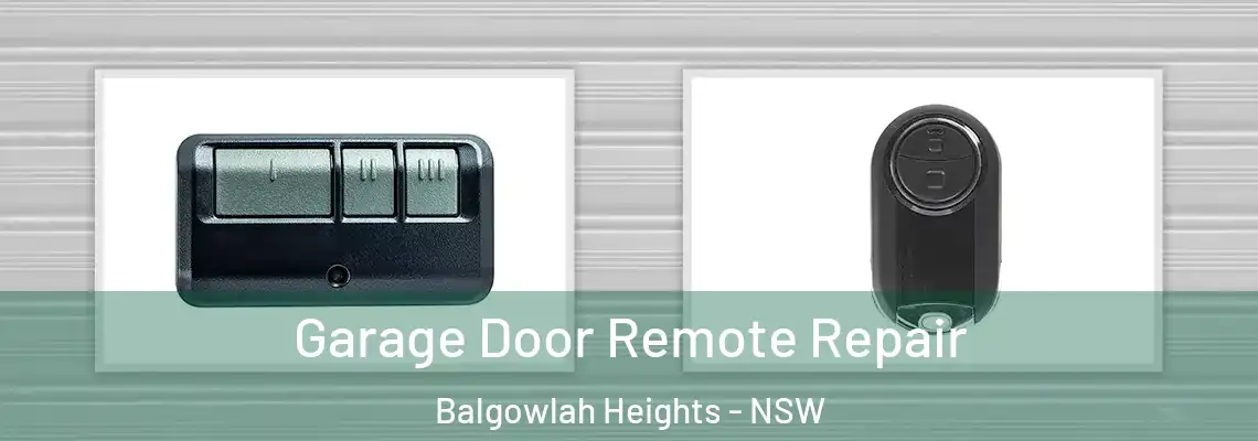  Garage Door Remote Repair Balgowlah Heights - NSW