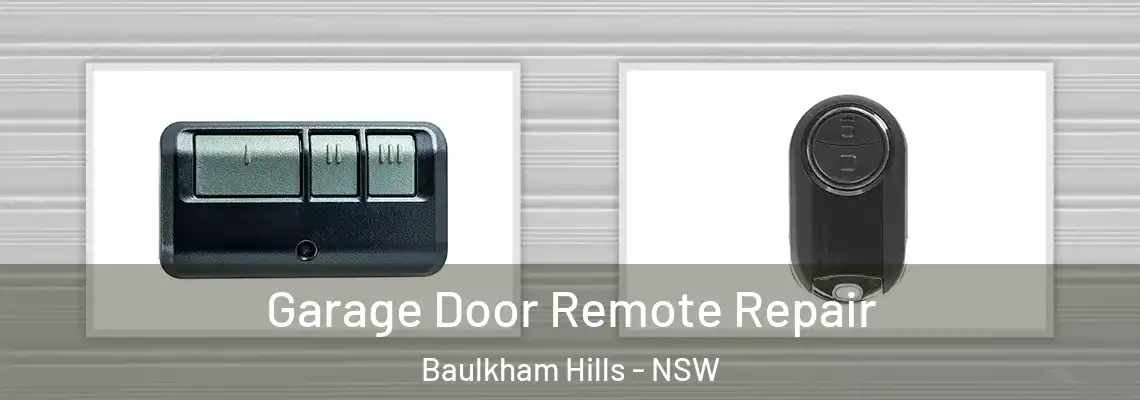 Garage Door Remote Repair Baulkham Hills - NSW