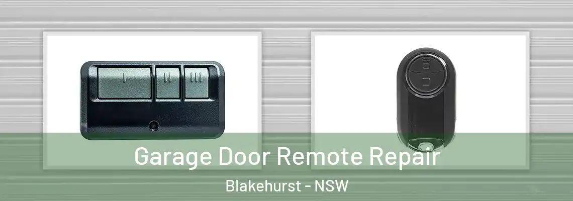  Garage Door Remote Repair Blakehurst - NSW