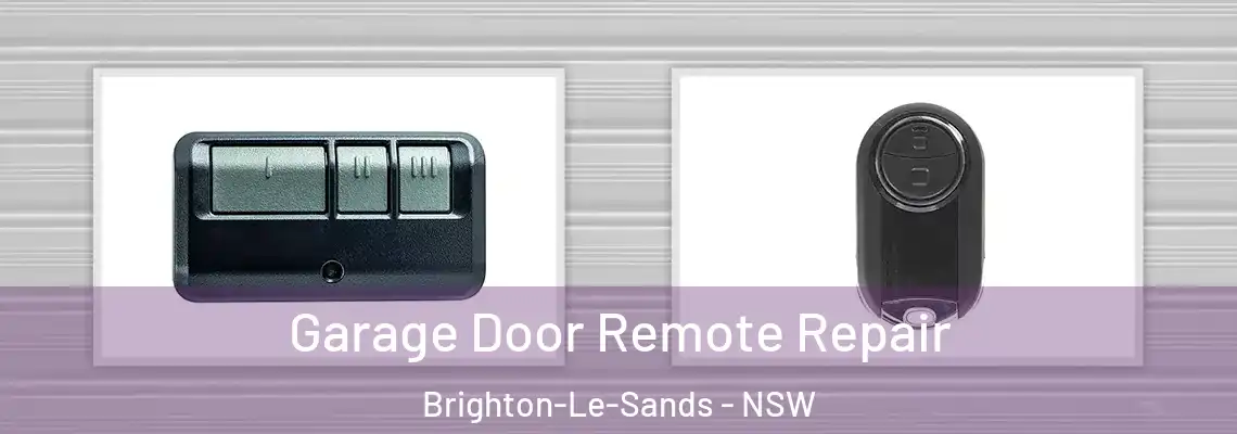 Garage Door Remote Repair Brighton-Le-Sands - NSW