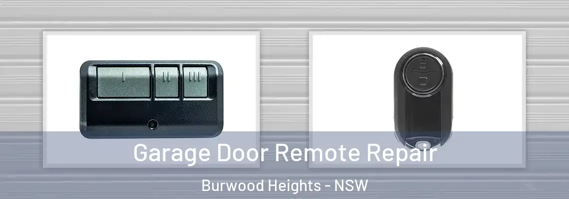 Garage Door Remote Repair Burwood Heights - NSW