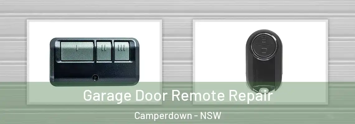 Garage Door Remote Repair Camperdown - NSW