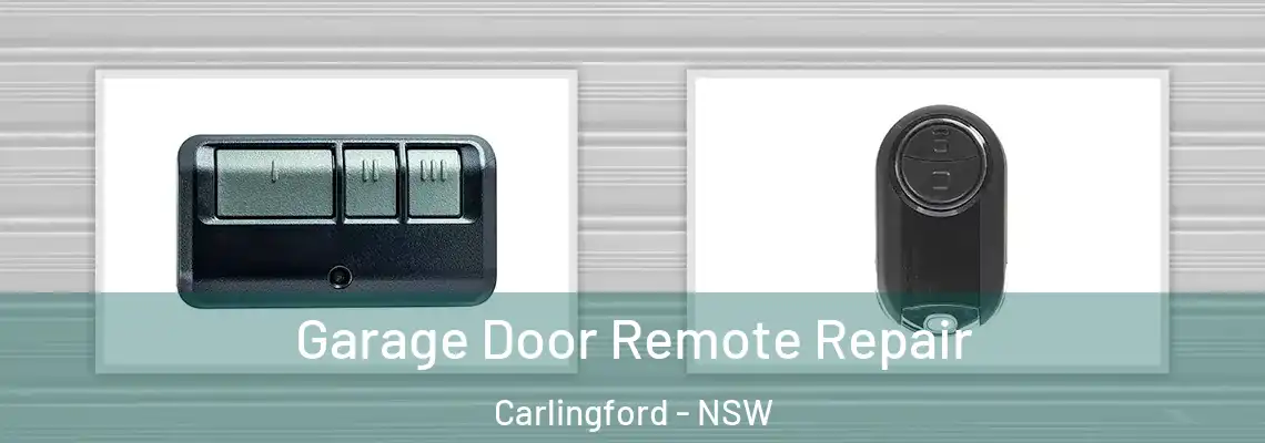 Garage Door Remote Repair Carlingford - NSW