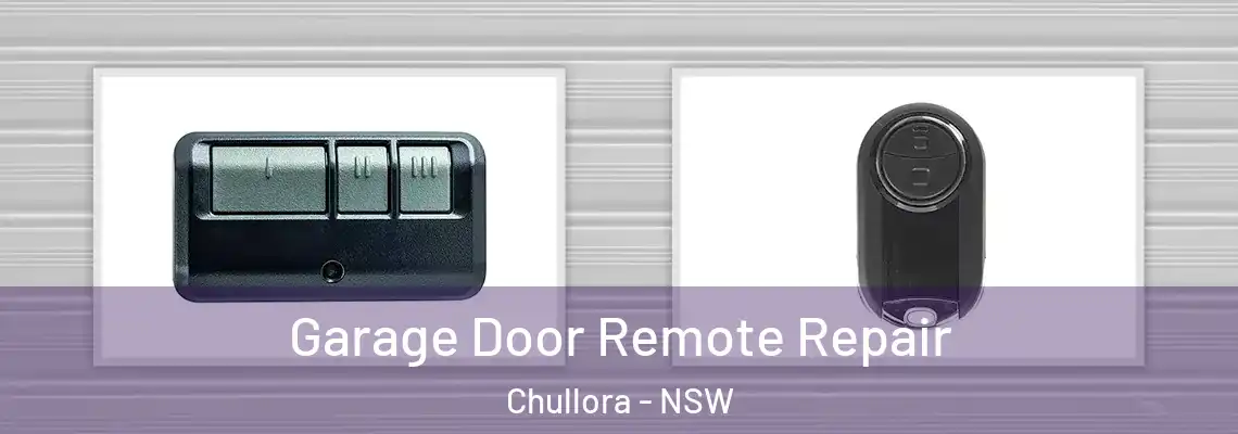 Garage Door Remote Repair Chullora - NSW