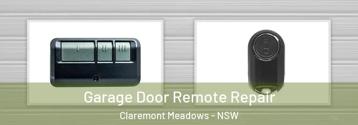 Garage Door Remote Repair Claremont Meadows - NSW