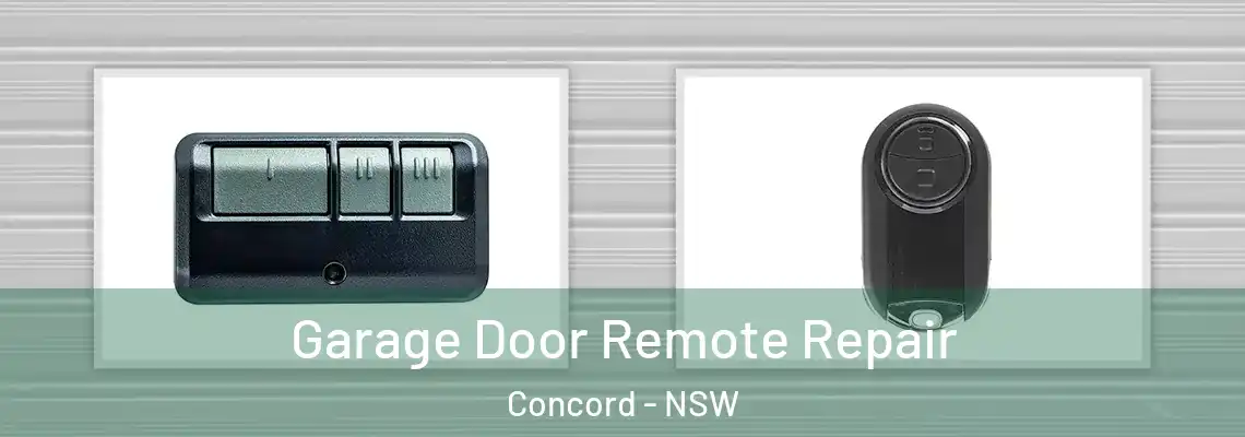 Garage Door Remote Repair Concord - NSW