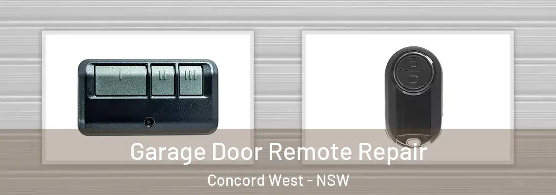Garage Door Remote Repair Concord West - NSW