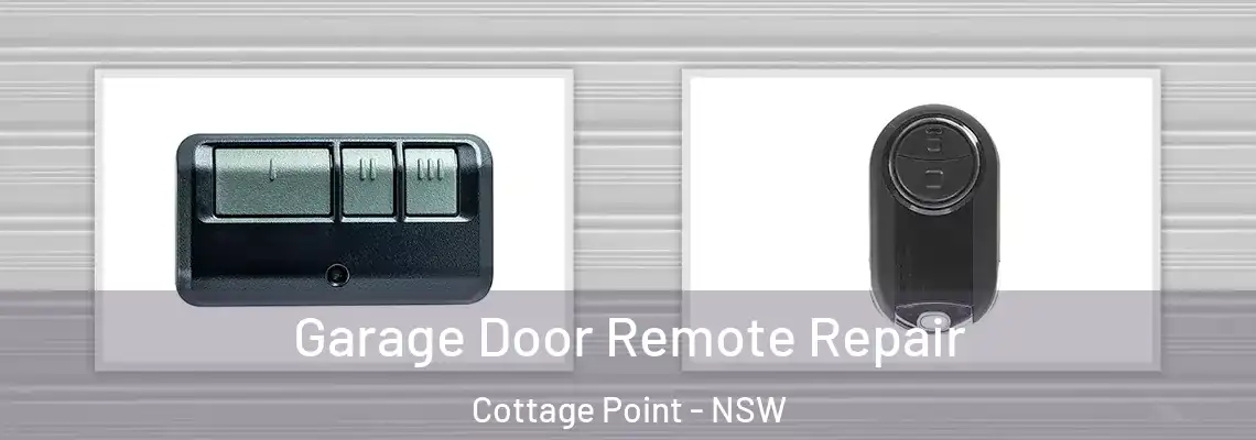 Garage Door Remote Repair Cottage Point - NSW