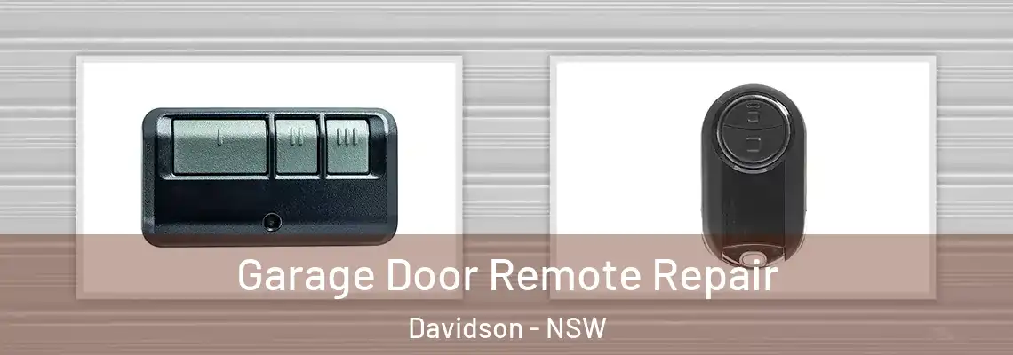 Garage Door Remote Repair Davidson - NSW