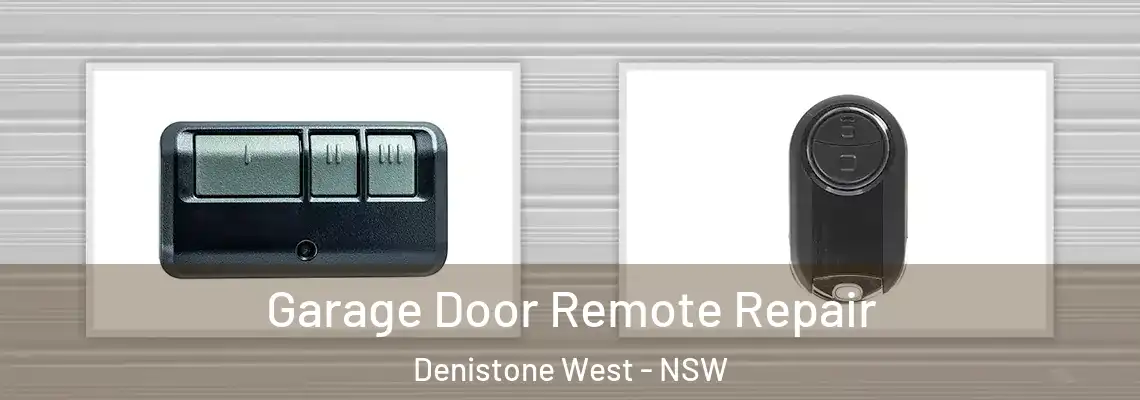 Garage Door Remote Repair Denistone West - NSW