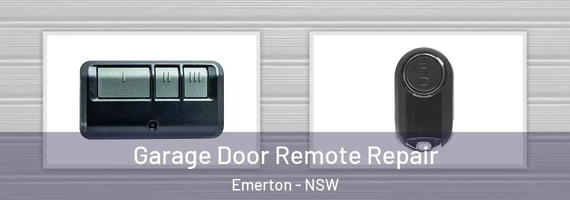 Garage Door Remote Repair Emerton - NSW
