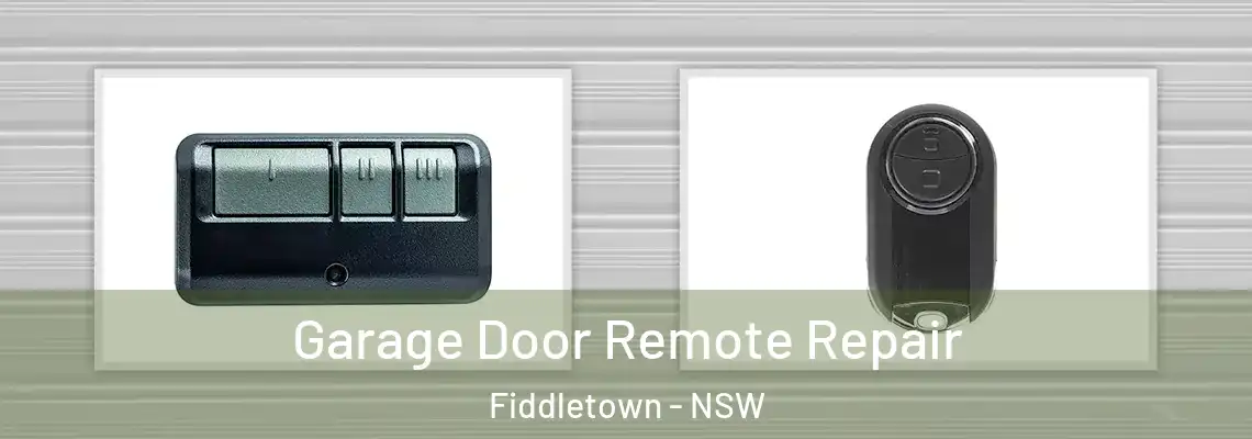 Garage Door Remote Repair Fiddletown - NSW