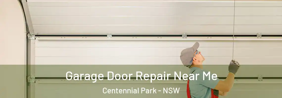 Garage Door Repair Near Me Centennial Park - NSW