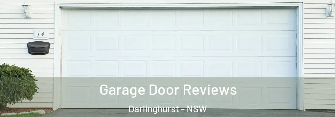 Garage Door Reviews Darlinghurst - NSW