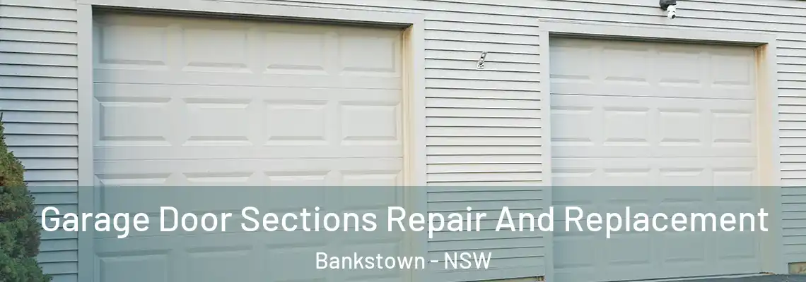 Garage Door Sections Repair And Replacement Bankstown - NSW