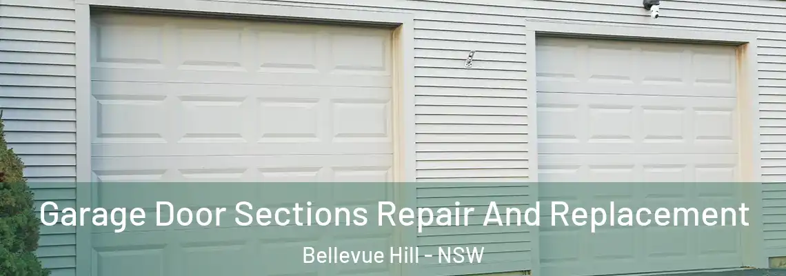 Garage Door Sections Repair And Replacement Bellevue Hill - NSW