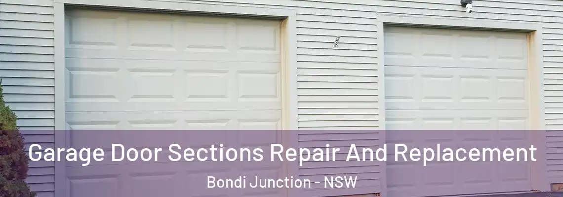 Garage Door Sections Repair And Replacement Bondi Junction - NSW