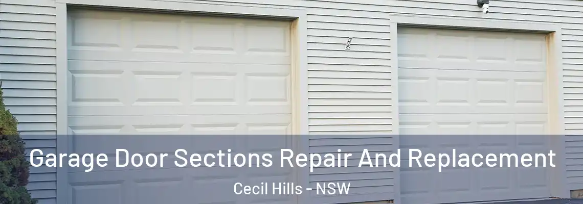 Garage Door Sections Repair And Replacement Cecil Hills - NSW