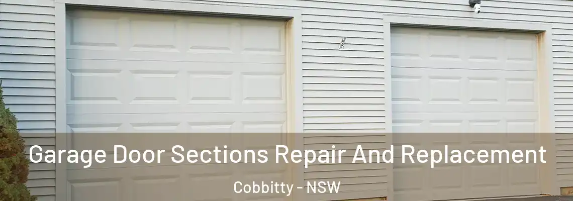Garage Door Sections Repair And Replacement Cobbitty - NSW