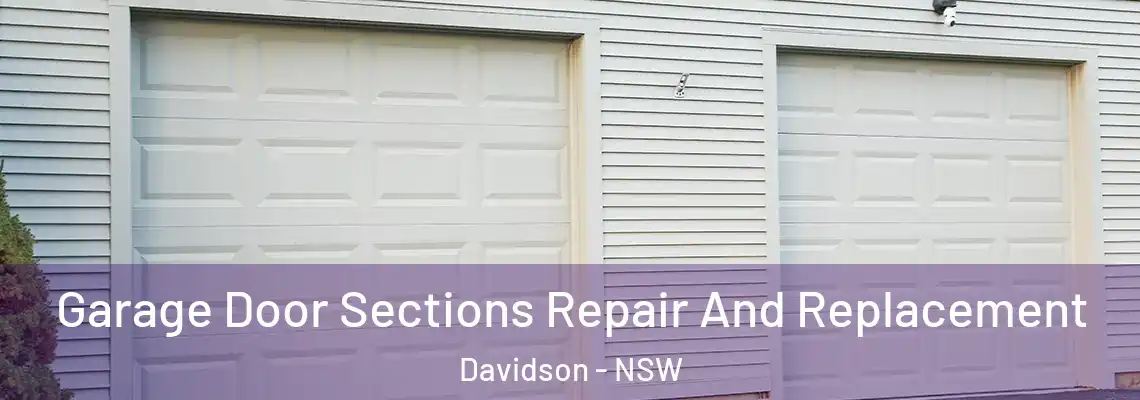 Garage Door Sections Repair And Replacement Davidson - NSW