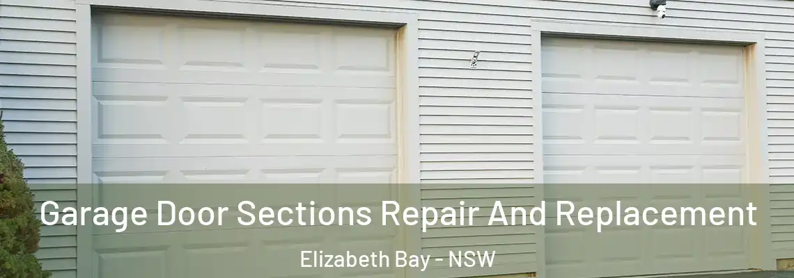 Garage Door Sections Repair And Replacement Elizabeth Bay - NSW